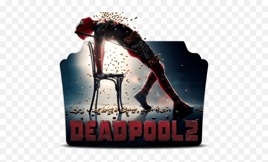 Deadpool Movie Folder Icon - Designbust Deadpool 2 Folder Icon Emoji,Deadpool Emoji