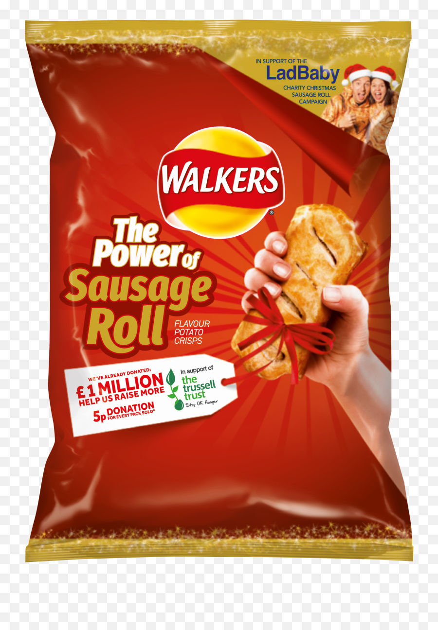 Walkers Launches New Sausage Roll Flavour Crisps - Walkers Sausage Roll Crisps Emoji,Rolls Eyes Emoji