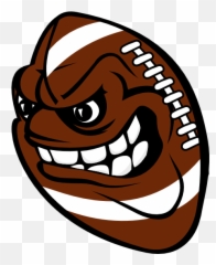 Football With Angry Face Sticker Emoji,Angry Emoticon In Facebook