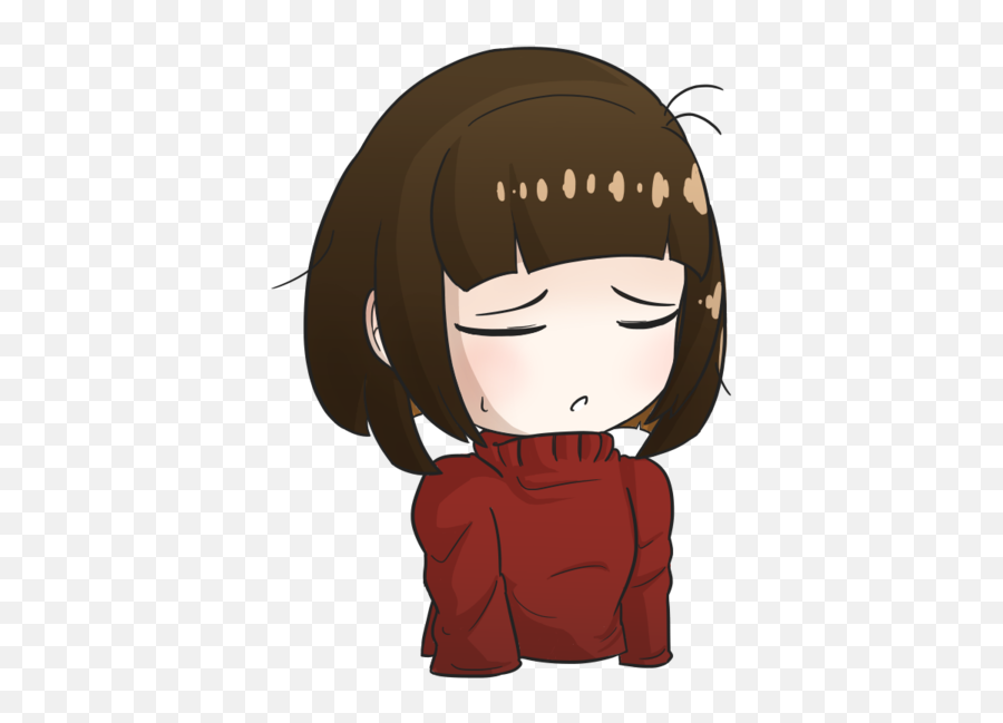 Emoji Sticker Test Lanlankuneminekochan - Illustrations Art,Ilustration Emoji