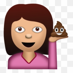 You Little Shit - Girl Shit Emoji,Good Shit Emojis