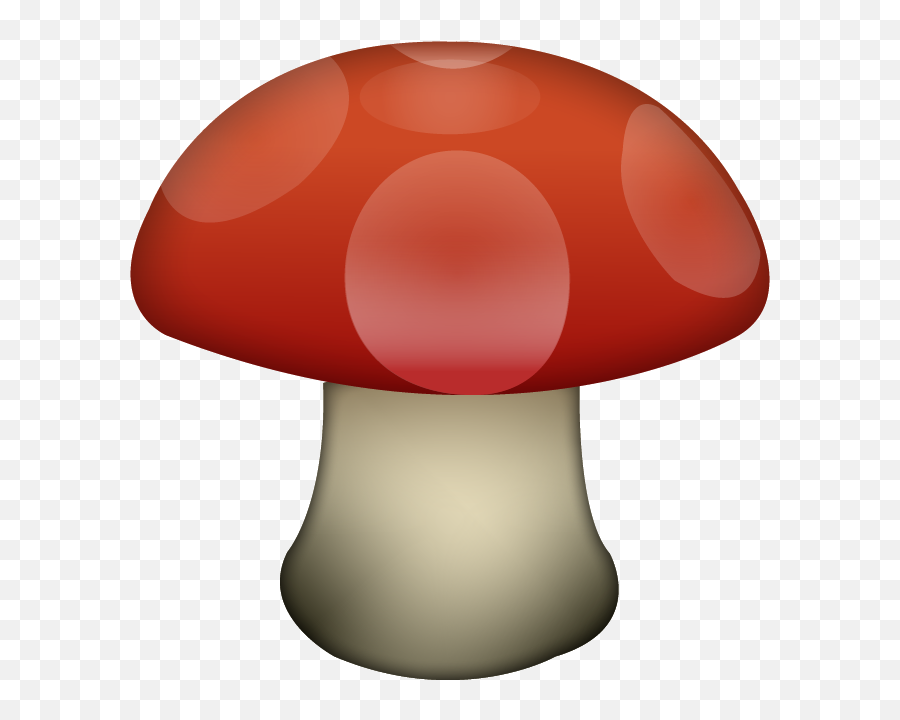 Mushroom Emoji - Transparent Background Mushroom Clipart,Mushroom Emoji