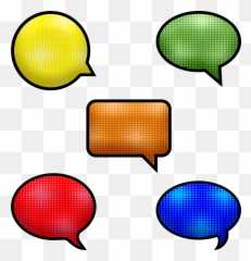 Speech Bubble Comic Bubbles - Free Image On Pixabay Dot Emoji,Chat Bubble Emoji