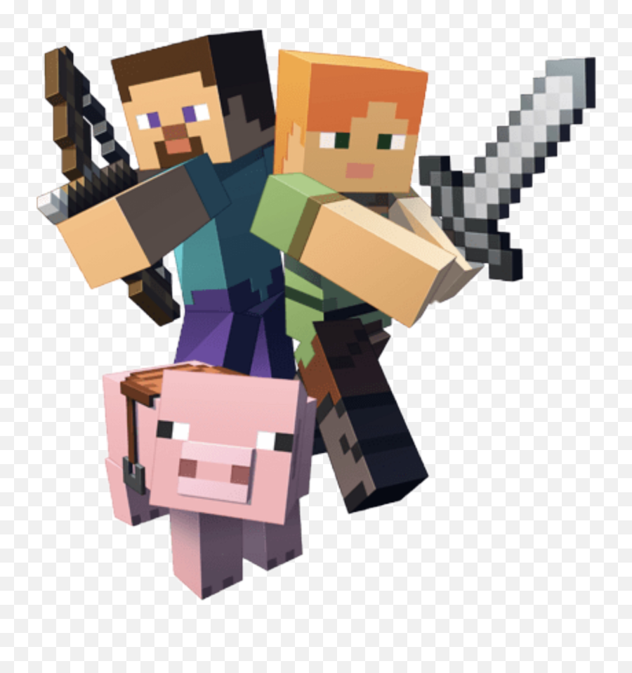 Minecraft Steve Out Of Emojis Mineraft Things - Transparent Alex And Steve Minecraft,Emojis In Minecraft