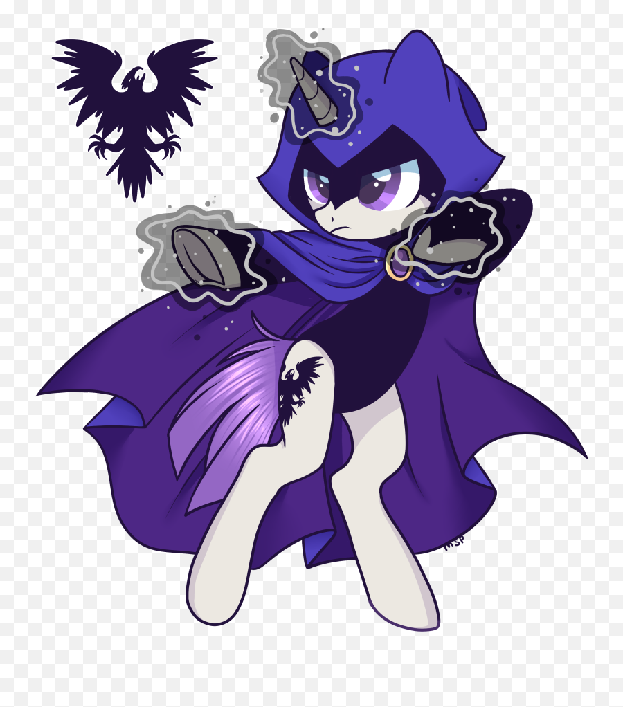 Hawthornss Cape Clothes Expy - Teen Titans Go Raven Anime Pony Emoji,Raven Teen Titans Emotions