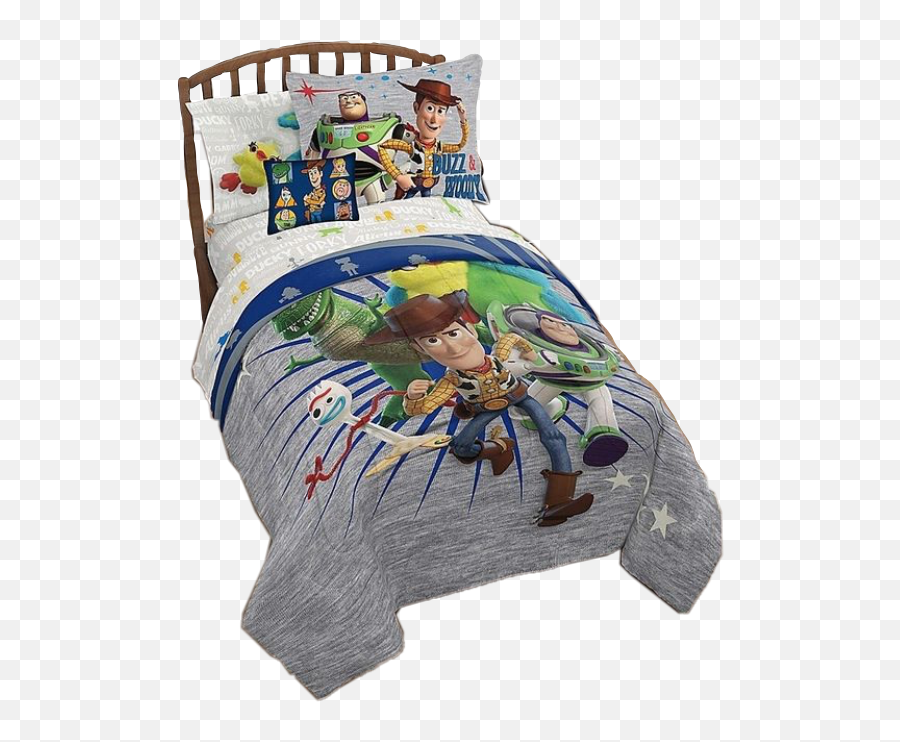 Popular And Trending - Bed Sheet Of Toy Story 4 Emoji,Emoji Bedding Queen