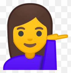 Sassy Girl Emoji - Woman Tipping Hand Emoji Meaning,Girl Emoji