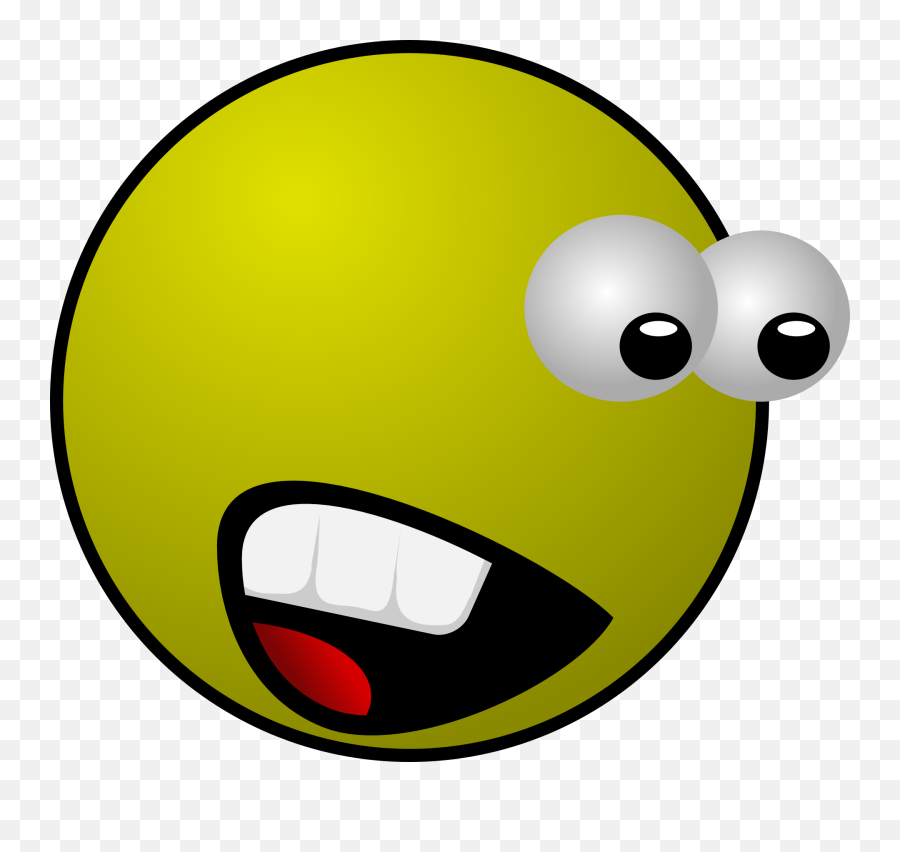 Smiley Face Yellow Emotion Png - Scared Ball Emoji,Yellow Emotion