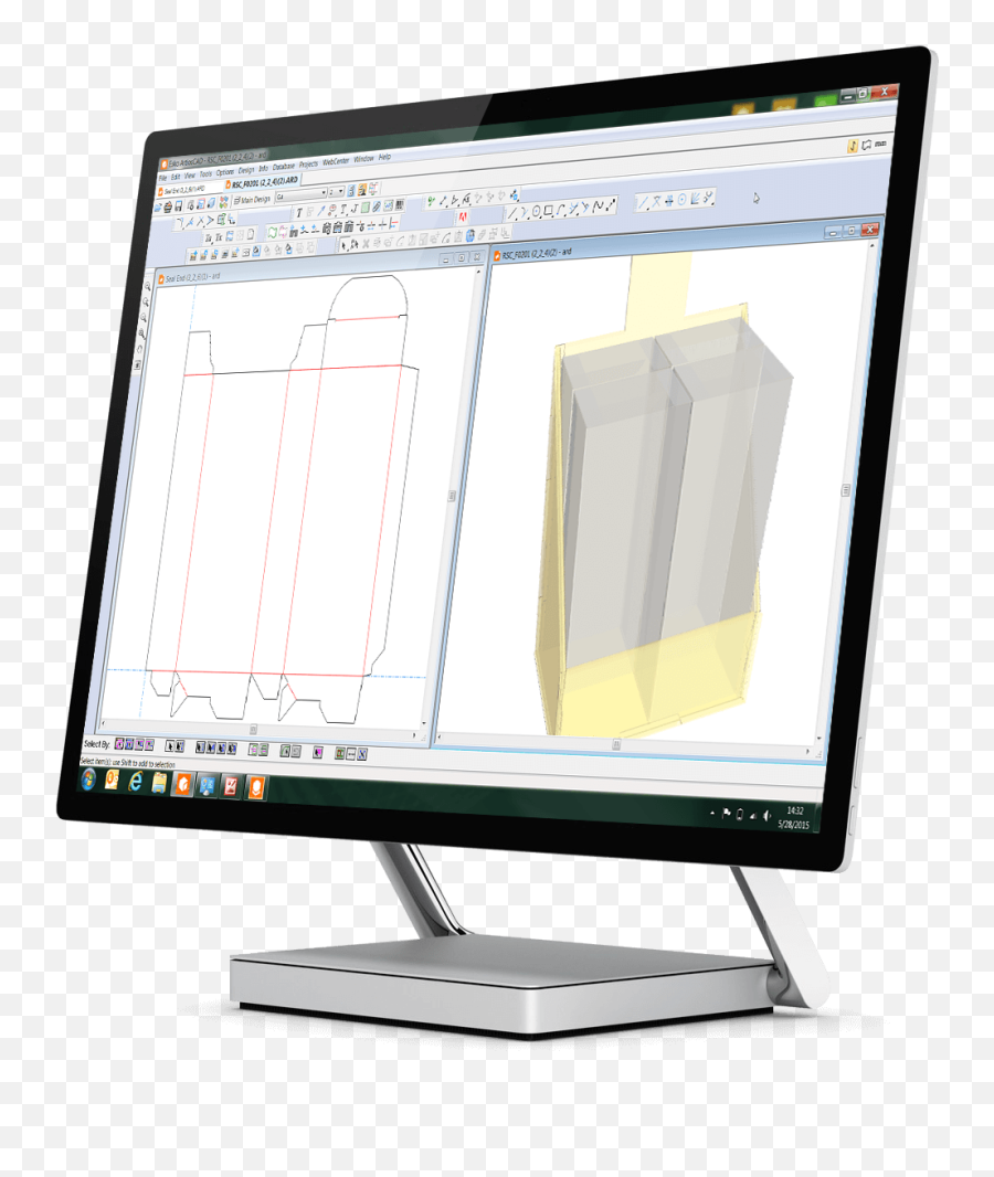 Artioscad Structural Packaging Design Software Pop Box - Computer Aided Design Packaging Emoji,Emoji Pop On Computer