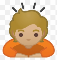 Tono De Piel Claro Medio Persona Haciendo Una Reverencia - Happy Emoji,Emoticon Haciendo Pucheros