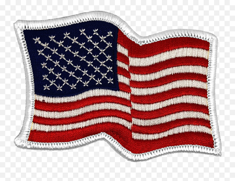 Unspecified Unknown State United States Of America Us Flag - Waving American Flag Patch Emoji,Emoji Sheriff