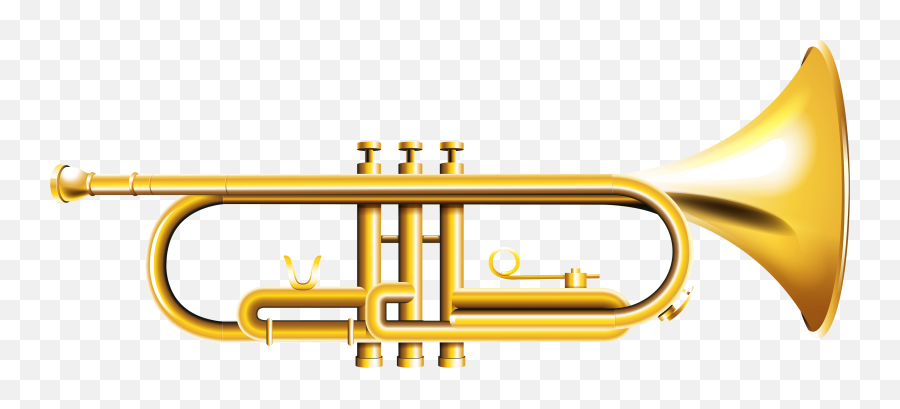 Library Of Trompeta Clip Art Black And - Clipart Trumpet Transparent Background Emoji,Trumpet Black And White Emoji Transparent