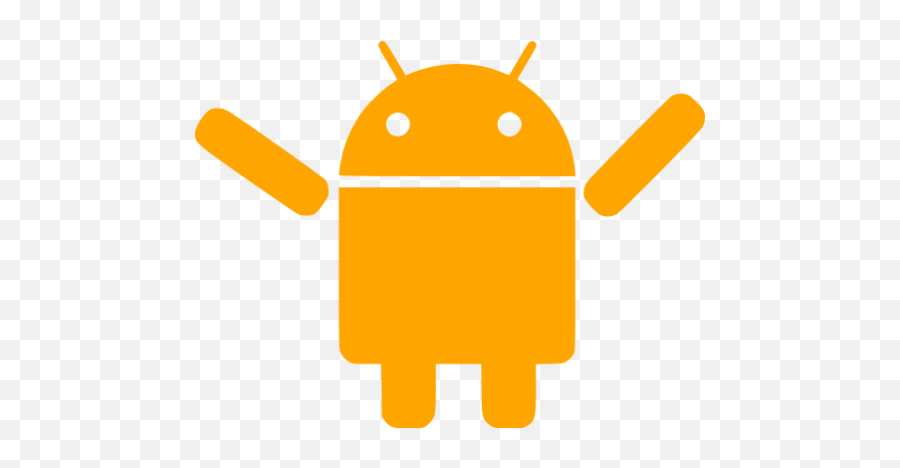 Orange Android 4 Icon - Android Icon Orange Emoji,Emoticon X Envelope Android