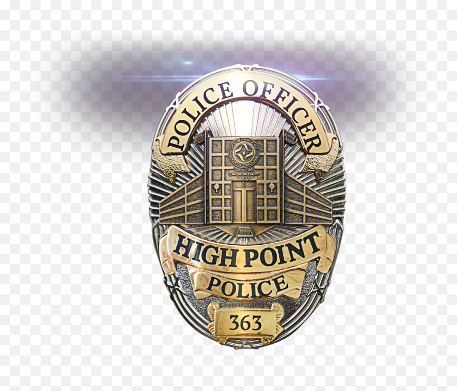 Police Department - High Point Nc Police Badge Emoji,Recruiting Poster That Appeals To Emotions