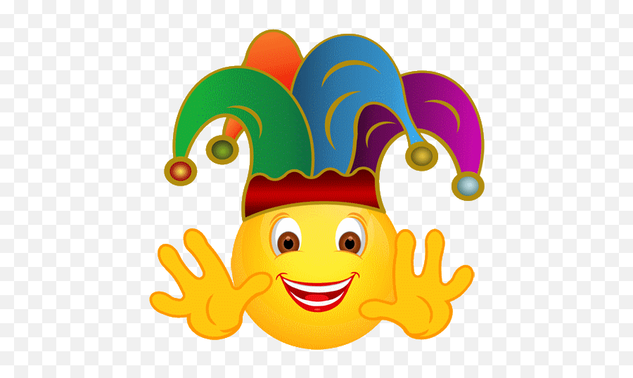 Aa - Smiley Joker Emoji,Werd Emoticons