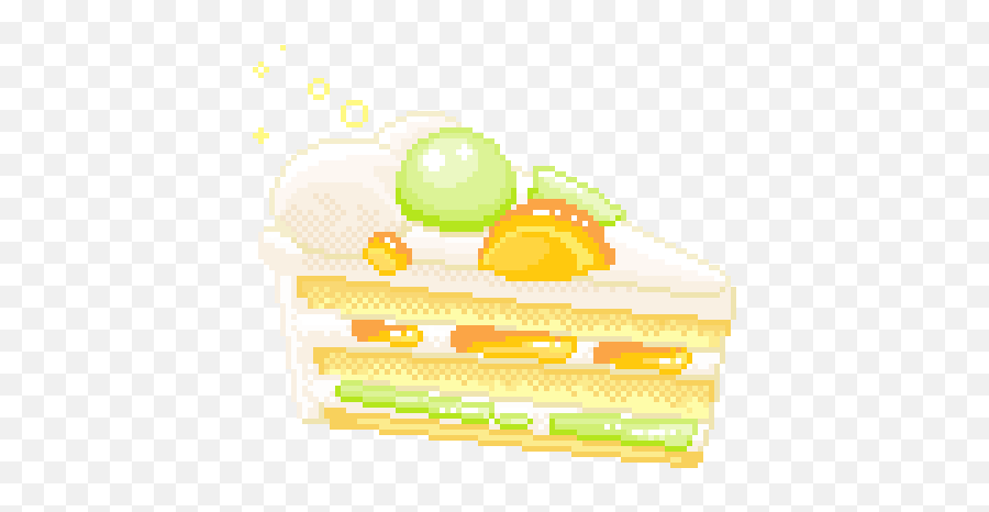 Pin Em Pixels To Cross Stitch - Transparent Aesthetic Food Gif Emoji,Emoji Oznaczenia