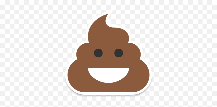 Happy Poop - Happy Emoji,Mcfly Emoticon