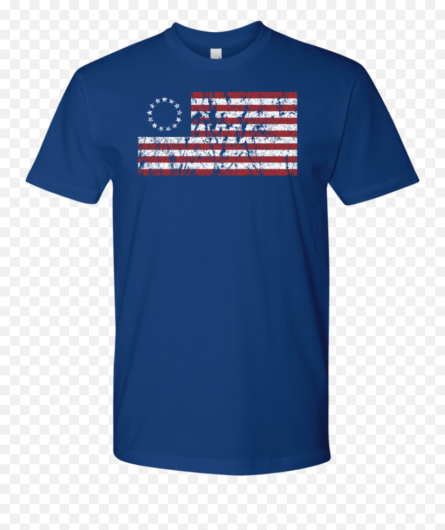 1776 Betsy Ross Distressed Flag Tee - Next Level Black Tee Png Emoji,Betsy Ross Emoticon