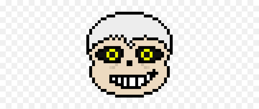 Pixel Art Gallery - Sans Png Head Emoji,Tf2 Pyro Emoticons