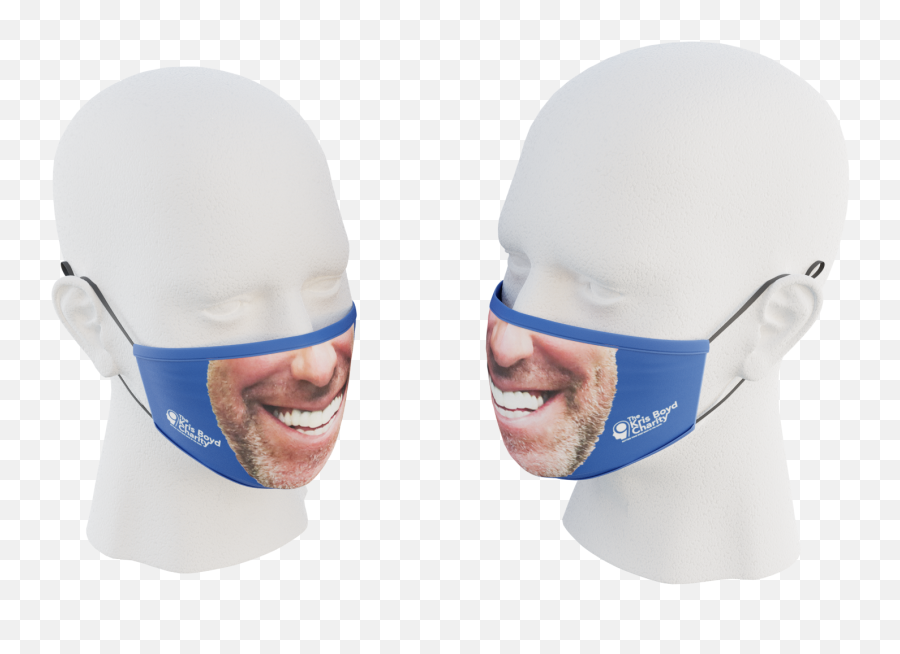 Boydy Smile Facemasks Buy Direct From The Kris Boyd Charity - Kris Boyd Face Mask Emoji,Smile Emoji Big Mask