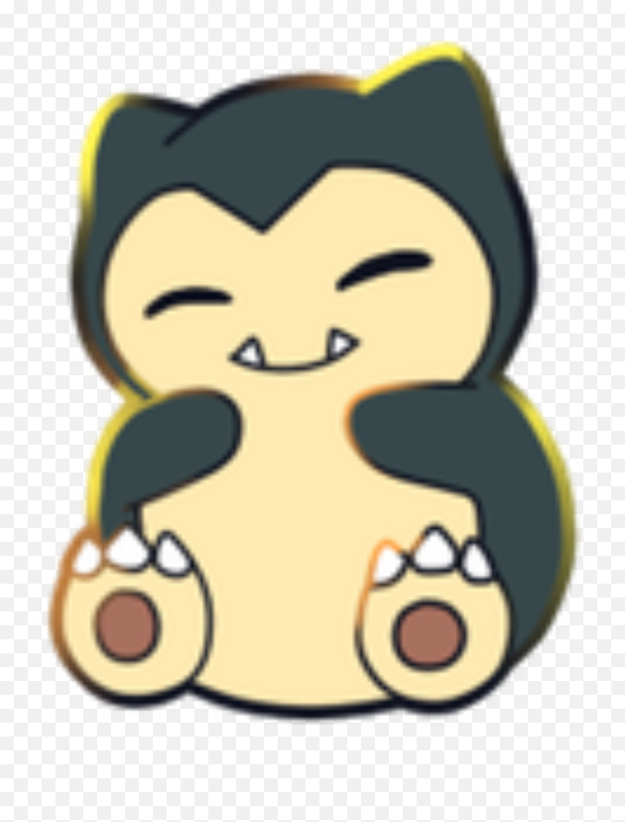 Pokemon Snorlax Pins Sticker - Soft Emoji,Snorlax Emoji