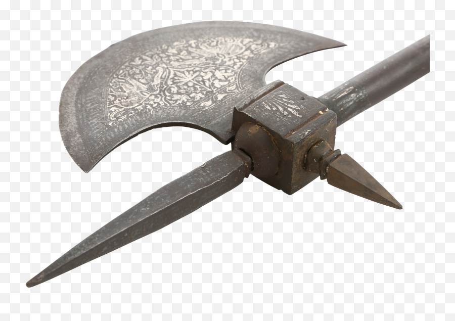 Indopersian Concealed Dagger Battle Axe - Collectible Weapon Emoji,Melee Axe Emoticon