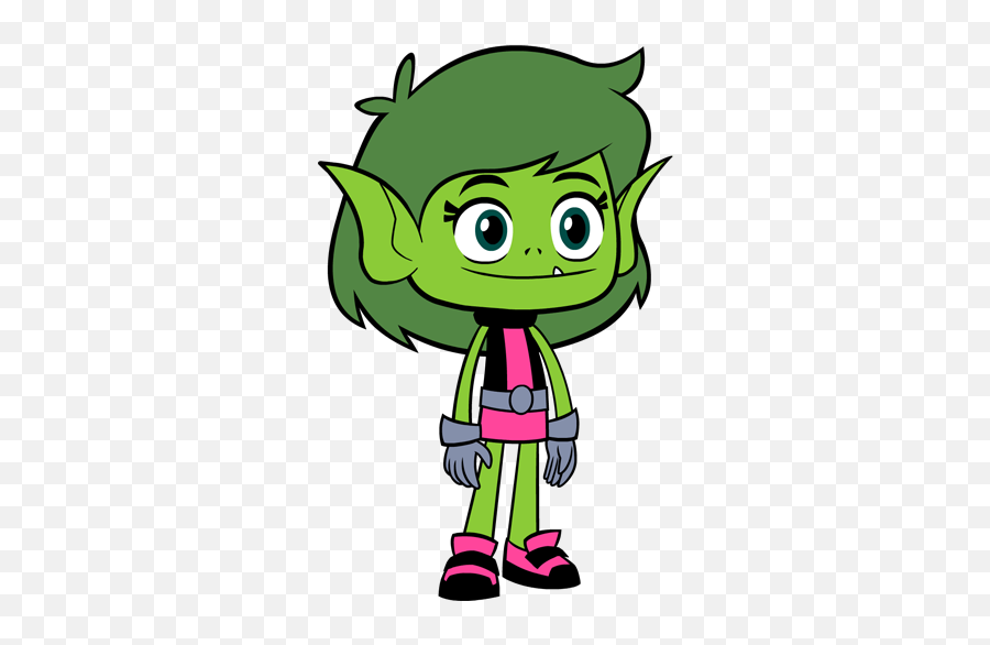 Beast Girl Teen Titans Go Clipart - Beast Girl Titans Go Emoji,Teen Titans Emoticons