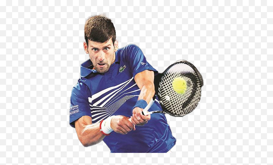 Novak Djokovic Tennis Player Png Clipart Png Mart Emoji,Tennis Emoji