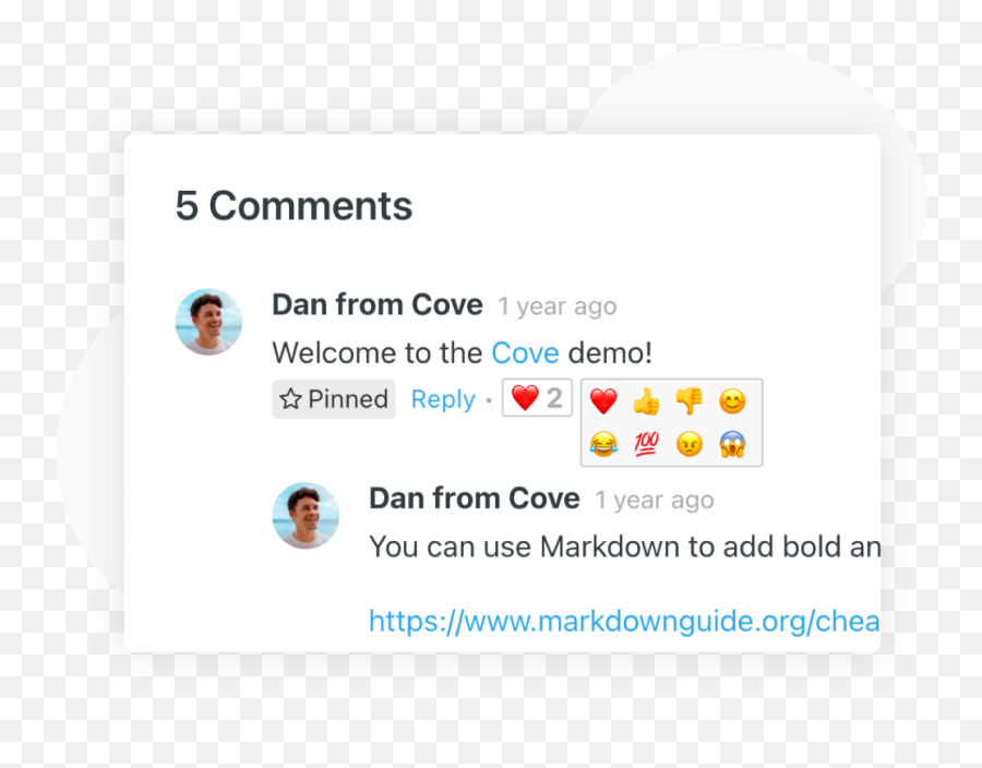 Comments For Ghost Blogs - Cove Emoji,Emoji Demo Page