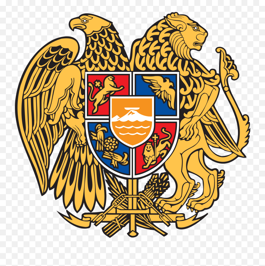 Coat Of Arms Of Armenia - Wikipedia Armenia Coat Of Arms Emoji,Hammer And Sickle Emoji Art