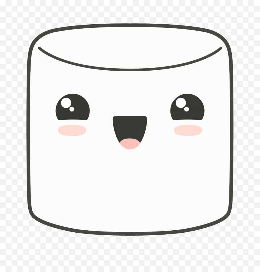 Sad Marshmallow Png Image With No - Dot Emoji,Marshmallow Emoji