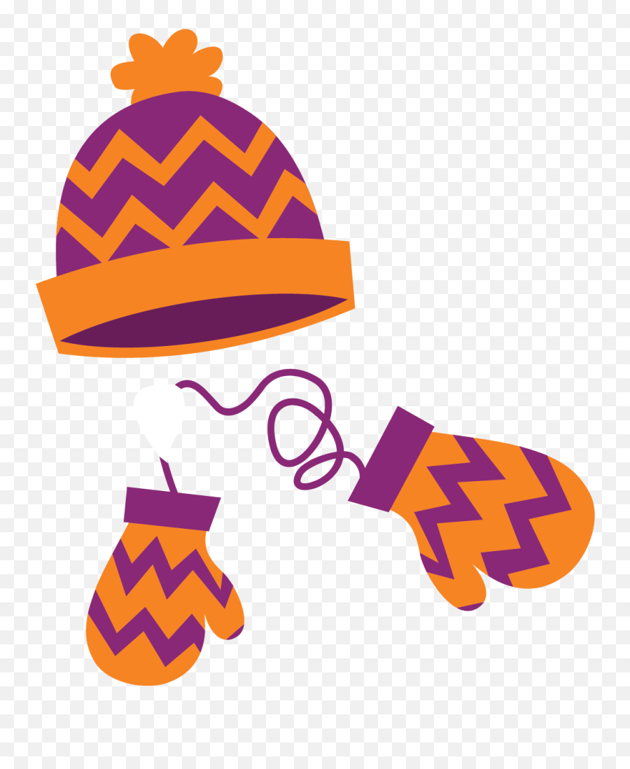Winter Clip Art Microsoft Free Clipart - Hat And Mittens Clipart Emoji,Dallas Cowboys Emoji