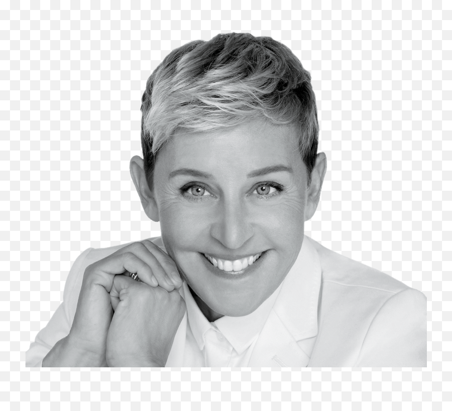 Ellen Degeneres - Ellen Degeneres Black And White Emoji,Ellen Degeneres Emoji App