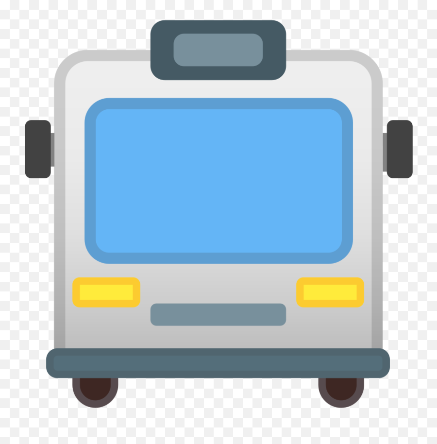 Oncoming Bus Emoji - Emoji Autobus,Short Bus Emoji