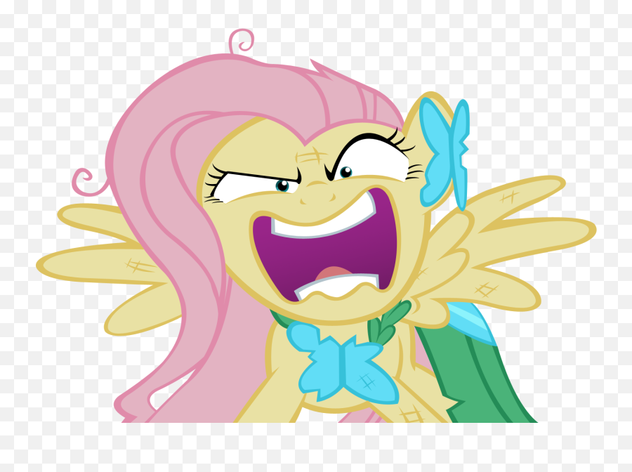 Random - My Little Pony Crazy Fluttershy Emoji,Fergalicious Emoticon