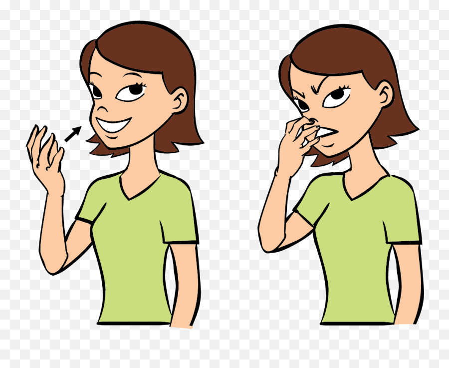 Mad - Pee In Sign Language Emoji,Asl Emotion Signs