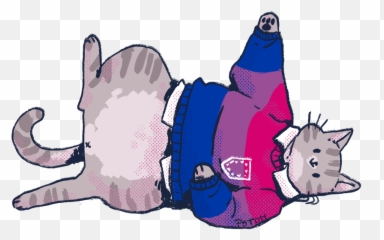 Pin - Pride Cats Emoji,Bisexual Flag Emoji