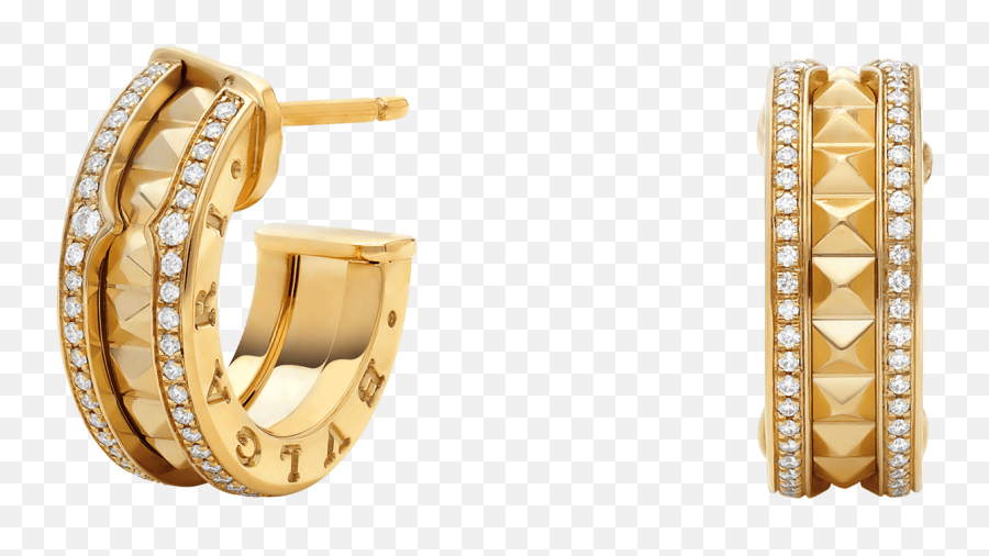 B - Gold Earrings Emoji,B&w Heart Emoji