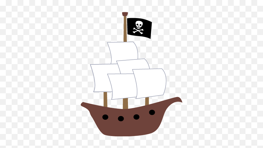 Pirate Ship Clipart Kid 3 - Clipartix Small Pirate Ship Clip Art Emoji,Pirate Emoji