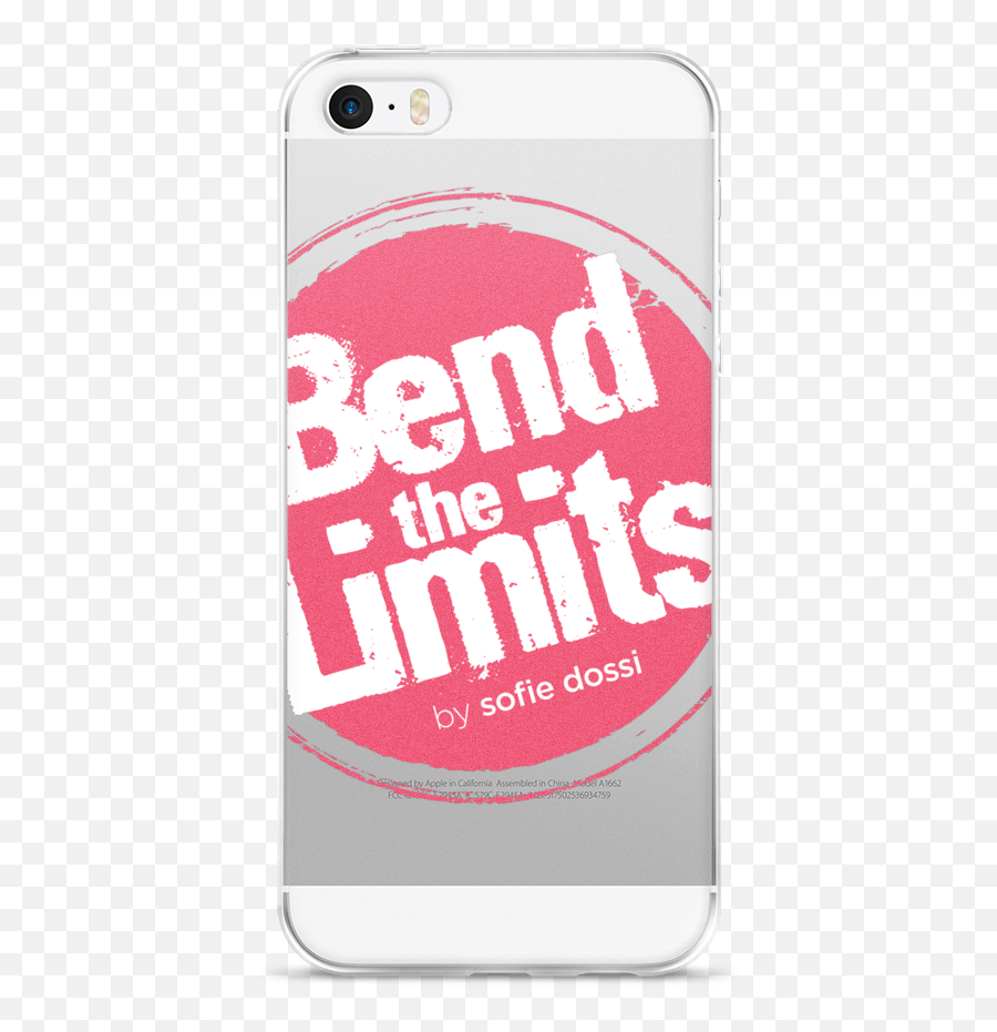 Bend The Limits Iphone Case Pink - Mobile Phone Case Emoji,Emoji Apparel Phone Cases