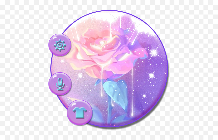 2020 Moonlight Rose Themes Live Wallpapers Android App - Pink Flower Purpul Emoji,Samsung Rose Emoji
