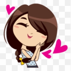 Emoji Girly Stickers - Wastickerapps Apps En Google Play,Emoticon Miedo