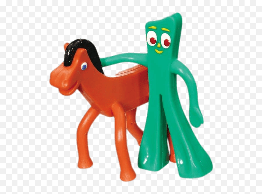 Mishap Feeding Hotdog To Snake - Gumby And Pokey Png Emoji,Gumby Emoji