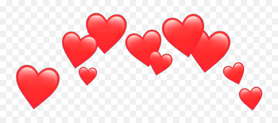 Red Redemoji Red Heart Sticker - Heart Emoji Transparent Blue,Red Heart Emoji