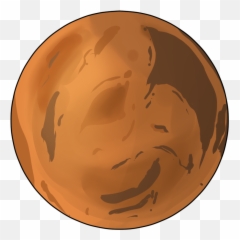 Mars Clipart Png - Clip Art Library Titan Moon Clipart Emoji,Martian Emoji