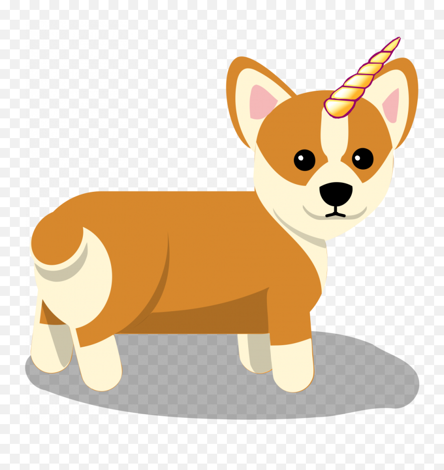 Adorable Corgi Unicorn Makes Me Smile Emoji,Ios Unicorn Emoji