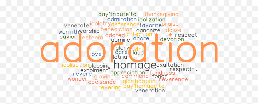 Adoration Synonyms And Related Words What Is Another Word - Dot Emoji,Exalted Not Showing Emotion
