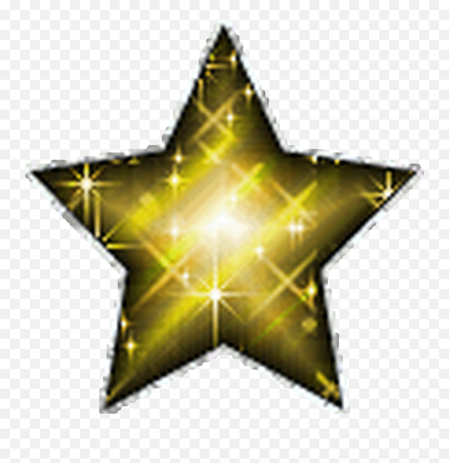 Library Of Star Animation Clip Art Download Png Files - Gold Sticker Gif Emoji,Jewish Star Androud Emoticon