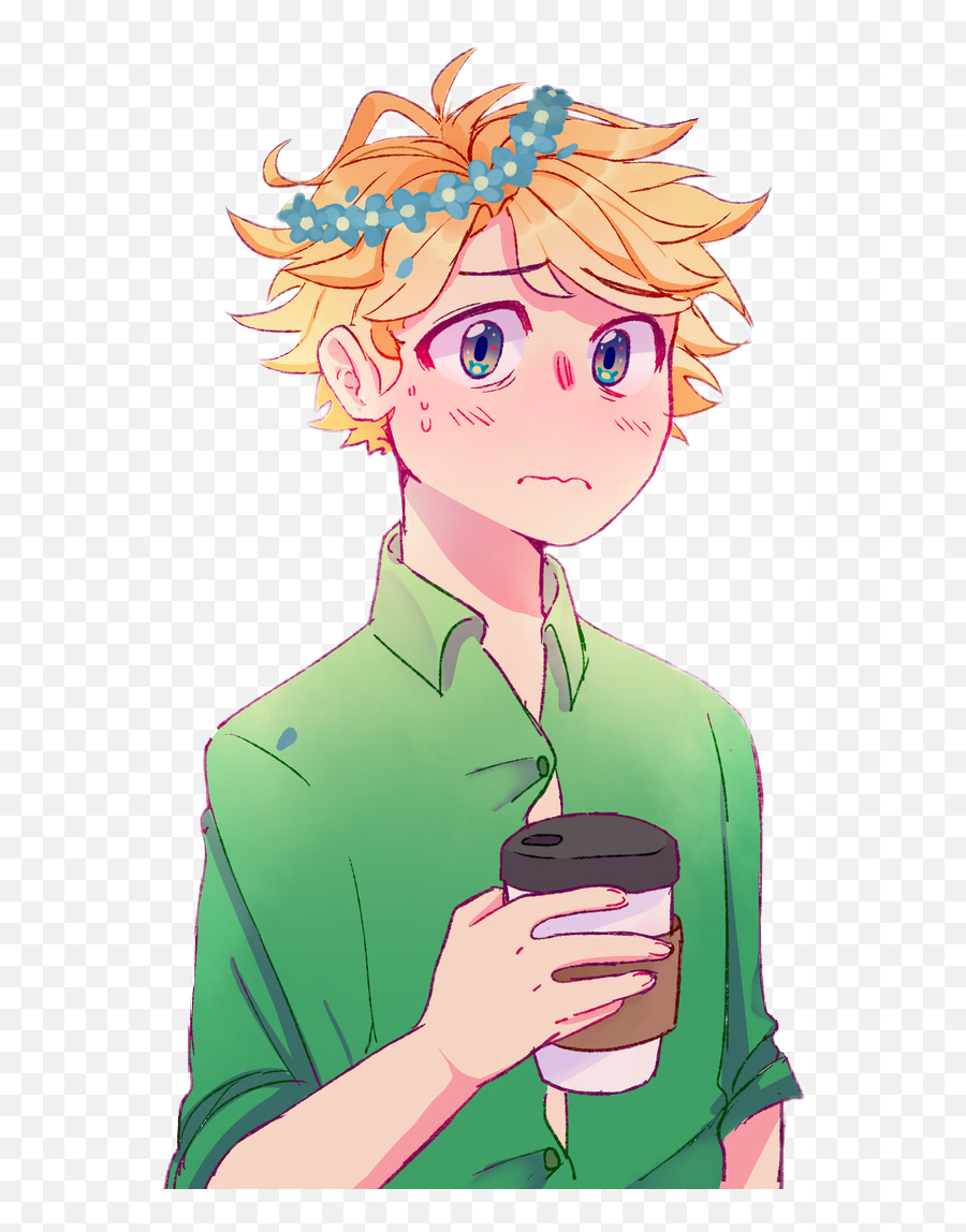 The Most Edited - Tweek With Flower Crown Emoji,Tweeker Emoji