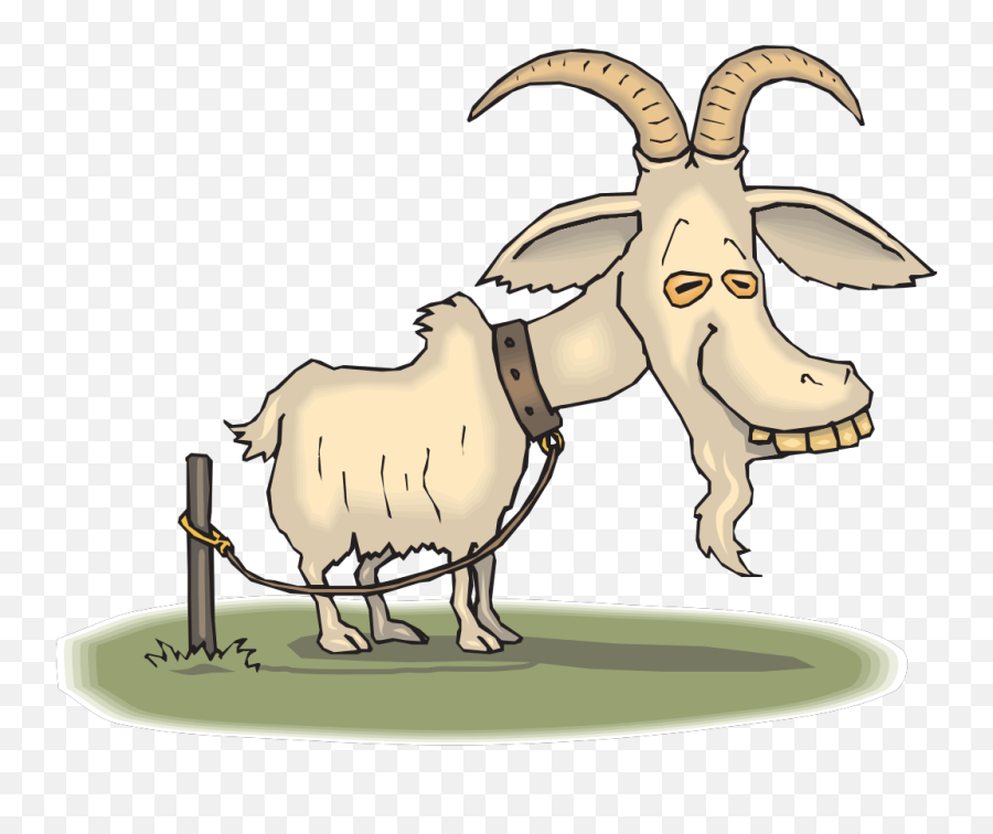 Goat Stickers - Clip Art An Old Goat Emoji,Funny Dirty Goat Emojis